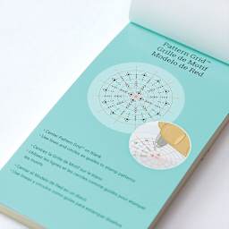 ImpressArt Stamp Guides Sticker Book pattern grid instructions sheet
