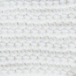 Caron One Pound Acrylic Yarn - 1 lb, 4-Ply, White, Crocheted