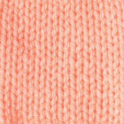 Caron One Pound Acrylic Yarn - 1 lb, 4-Ply, Peach, Knitted