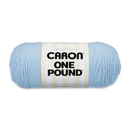 Caron One Pound Acrylic Yarn - 1 lb, Sky Blue, 4 Ply