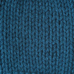 Caron One Pound Acrylic Yarn - 1 lb, 4-Ply, Ocean Blue, Knitted