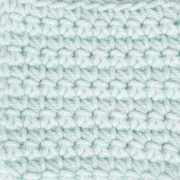 Caron One Pound Acrylic Yarn - 1 lb, 4-Ply, Pale Green, Crocheted