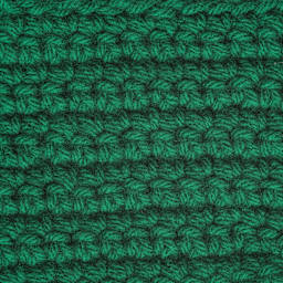 Caron One Pound Acrylic Yarn - 1 lb, 4-Ply, Kelly Green, Crocheted