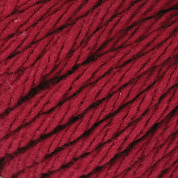 Lily Sugar N' Cream Yarn - 2.5 oz, 4-Ply, Wine (Close-up of yarn)