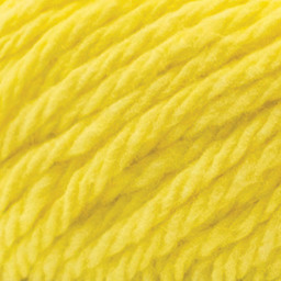 Lily Sugar N' Cream Yarn - 2.5 oz, 4-Ply, Sunshine (Close-up of yarn)