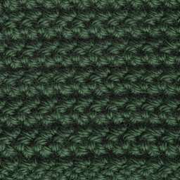 Caron Simply Soft Yarn - Dark Sage close up to show knitted pattern