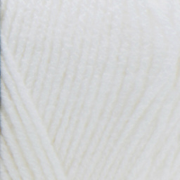 Red Heart Super Saver Yarn - White, close-up