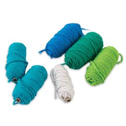 Friendly Loom Yarn Pack - Ocean, Pkg of 5 Colors - contents