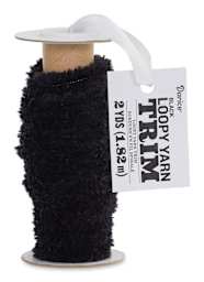Darice Wired Yarn Trim - Black