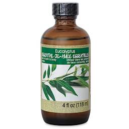 Life of the Party Essential Oils - Front of bottle of Eucalyptus Oil
