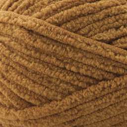 Premier Yarn Basix Chenille Brights Yarn - Curry - close-up