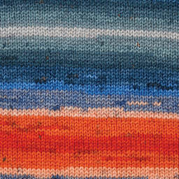 Premier Yarn Colorfusion DK Yarn - Wildflower, 325 yards, knitted sample