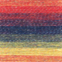 Lion Brand Landscapes Renewed Yarn - Fiesta, close-up