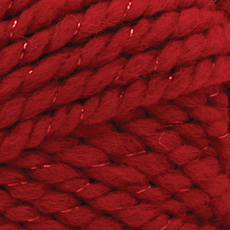 Lion Brand Wool Ease Thick & Quick Yarn - Ruby Slippers, 106 yds close up