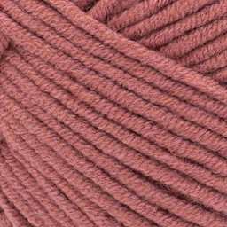 Lion Brand Made With Love The Cottony One Yarn - Red Red Wine, 185 yds - close-up