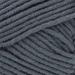 Lion Brand Made With Love The Cottony One Yarn - Pewter Pan, 185 yds - close-up