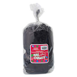 Pepperell Jumbo Roving 3-Ply Craft Yarn - 8 oz, 150 yds, Black - front of packaging