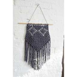 Lion Brand Yarn Lazy Days Yarn - finished macrame decoration example