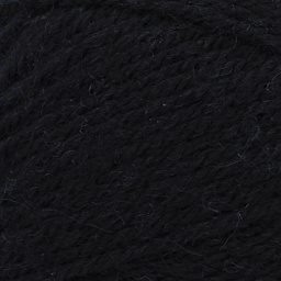 Lion Brand Yarn Wool-Ease DK Yarn - Black - close-up