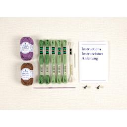 DMC Amigurumi Plant Kit - Hyacinth, contents