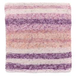 Universal Yarn Uptown DK Multi Yarn - Dusk - finished knitting pattern example