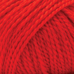 Premier Yarn Elle By Me Charlotte Solids Yarn - Vermillion, 196 yds close up showing texture