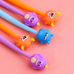 Monster Wiggle Gel Pen (Design may vary), laying down