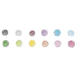 Ooly Color Doodlers Fruity Scented Erasable Colored Pencils, color swatches