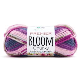 Premier Yarn Bloom Chunky Yarn - Pansy, 109 yds