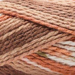 Premier Yarn Bloom Chunky Yarn - Desertbell, 109 yds close up to show texture