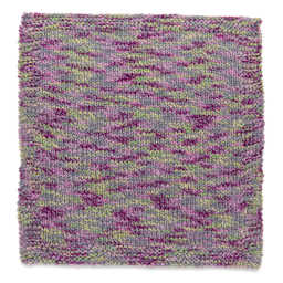 Fibra Natura Cobblestone Yarn - Blacklight knitted