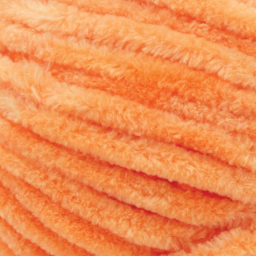 Premier Yarn Parfait Chunky Yarn - Tangerine, close-up