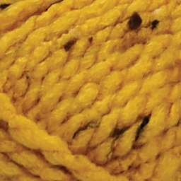 Premier Yarn Serenity Chunky Tweed Yarn - Mustard close up to show texture