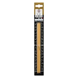Skacel by Addi Bamboo Double Pointed Knitting Needles - Pkg of 5, US 01, 8" front of packaging