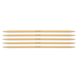 Skacel by Addi Bamboo Double Pointed Knitting Needles - Pkg of 5, US 08, 8"