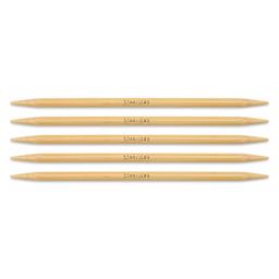 Skacel by Addi Bamboo Double Pointed Knitting Needles - Pkg of 5, US 09, 6"