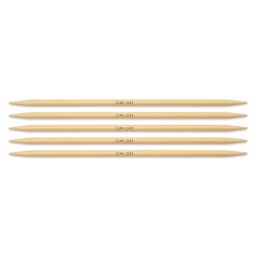 Skacel by Addi Bamboo Double Pointed Knitting Needles - Pkg of 5, US 09, 8"