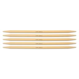 Skacel by Addi Bamboo Double Pointed Knitting Needles - Pkg of 5, US 10.75, 8"