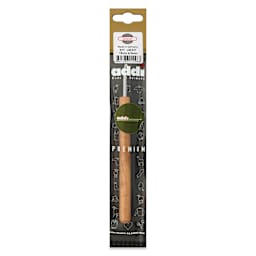 Skacel by Addi Olive Wood Crochet Hook - US F, 4.00 mm front of packaging