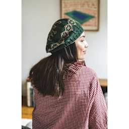 Lion Brand Yarn Collection Superwash Merino Yarn completed hat project