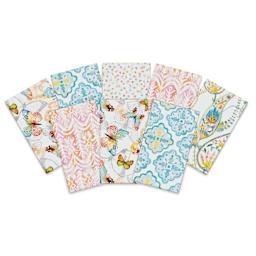 Fabric Palette Fat Eighths - Pkg of 8, 9" x 21" unpackaged