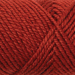 Gist Yarn Dwella Rug Wool Yarn - Paprika, 4 oz close up to show texture