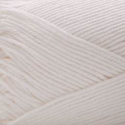 Premier Yarn Afternoon Cotton Yarn - White, close-up