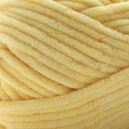 Premier Yarn Parfait Plush Yarn - Yellow, 7 oz close up to show texture