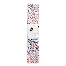 Rico Design Printed Cotton Fabric - Pink Allium, 50 cm x 140 cm in packaging