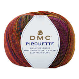 DMC Pirouette Yarn - 843 Yellow Orange