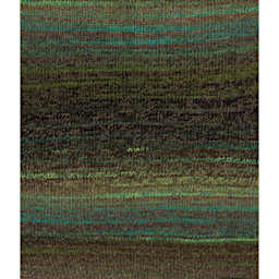 Sample made with DMC Pirouette Yarn 845 Green