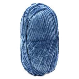 DMC Velvet Yarn - 08 Blue, 109 yards without packaging