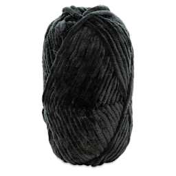 DMC Velvet Yarn - 10 Black, 109 yards without packaging