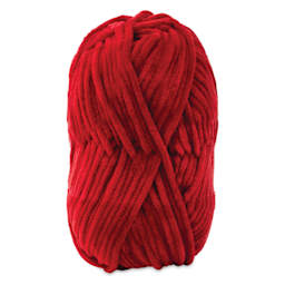 DMC Velvet Yarn - 16 Red, 109 yards without packaging